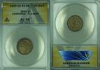 USA Indian Head Cent 1c ANACS AU-58 Details Corroded-Cleaned (10) -