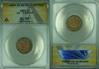 USA Indian Head Cent 1c ANACS AU-55 CN Details Cleaned (10) -