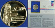 Exonumia Medal 25th Anniversary of CARE Commemorative Silver -