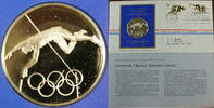 Exonumia Medal Olympic Summer Games Commemorative Proof Silver -