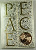 Exonumia Bronze Franklin Mint Peace on Earth Holiday Card with Round -