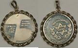 Exonumia Sterling Israel Hadassah 75th Anniv. Silver Proof Medal Jewelry (2L) -
