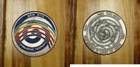 Exonumia Medal Israel Everlasting Covenant Large 999 Silver Uncirculated Olive Wood -