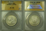 Weltmünzen Mark 1929-A Germany Lessing Silver 3 Reichs  ANACS AU-58 ANAC... 161.50 US$ Tax includedfree shipping