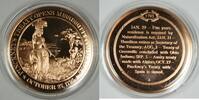 Exonumia Bronze Proof Medal Pinckney Treaty opens Mississippi Commerce October 27 1795 -