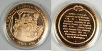 Exonumia Bronze Proof Medal Eli Whitney Invents the Cotton Gin April 1793 -
