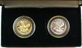 Exonumia 2 SILVER Medals Celebrating the 200 Year Anniversary of the US Constitution -