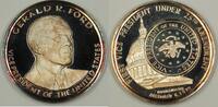 Exonumia Medal Gerald R Ford First Vice President Under 25th Amendment Large Pure Silver -