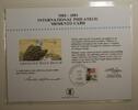 Briefmarken souvenir card PS 47 Philatelic Memento 1970 6ï¾¢ Bald Eagle CTO cancelled -