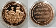 Exonumia Bronze Proof Medal Farmers Alliance Organized to Aid Farmers April 1880 -