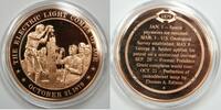 Exonumia Bronze Proof Medal The Electric Light Comes of Age October 21 1879 -
