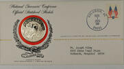 Exonumia Medal Postmasters Of America Commemorative Silver South Carolina -