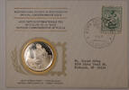Exonumia Medal Int'l Society of Postmasters Commemorative Silver Michelangelo -