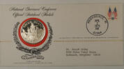 Exonumia Medal Postmasters Of America Commemorative Silver Rhode Island -