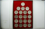 Exonumia Sterling Complete Parables of Jesus Solid Silver 20 Medal Set Pietro Montana -
