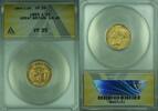 Weltmünzen 45 1/2 Sovereign Great Britain Die ANACS VF-35 -
