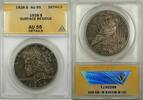 USA Dollar Peace Silver Coin $1 ANACS AU 55 Surface Residue Details -