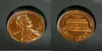USA Lincoln Cent Proof 1c Coin in Plastic Holder - Proof -