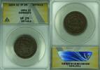 USA Large Cent Braided Hair 1c Coin ANACS VF-25 Details Damaged (38B) -