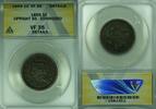 USA Large Cent Braided Hair 1c Coin Upright 5s ANACS VF-35 Dets Corroded (38) -