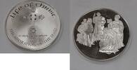 Exonumia Medal Franklin Mint Life of Christ .925 Silver by Benvenuti-Adoration of Magi -