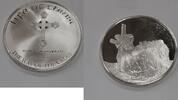 Exonumia Medal Franklin Mint Life of Christ .925 Silver by Benvenuti-Way of the Cross -