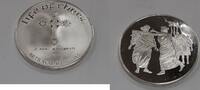 Exonumia Medal Franklin Mint Life of Christ .925 Silver by Benvenuti-Betrayal By Judas -