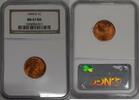 USA Cent 1944-D Lincoln Wheat 1c NGC MS-67 RD -