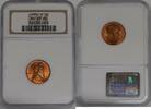 USA Cent 1954-D Lincoln Wheat 1c NGC MS-67 RD -