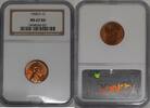 USA Cent 1958-D Lincoln Wheat 1c NGC MS-67 RD -