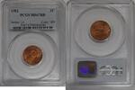 USA Lincoln Cent 1c PCGS MS-67 RD -