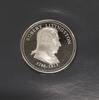 Exonumia Sterling Robert Livingston Proof Silver Medal in Franklin Mint Card -