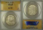 Weltmünzen Thailand 1B Baht Silver Coin ANACS AU-58 -