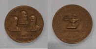 Exonumia Bronze ANA 75th Anniversary Commemorative 3 Inch Dia. Medal -