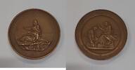 Exonumia Bronze Congr Tribute 3.25 Medal Rescuers of Steamship San Francisco Re-strike -