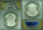 USA $1 Coin 1879-S Morgan Silver Dollar ANACS MS-61 Better Coin (26) -