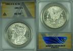 USA $1 Coin 1881-O Morgan Silver Dollar ANACS AU-50 Better Coin (26) -