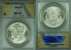 USA Dollar 1881-O Morgan Silver $1 ANACS MS-61 (26) -