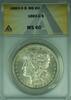 USA $1 Coin 1883-O Morgan Silver Dollar ANACS MS-60 Better Coin (26) -