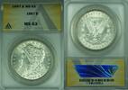 USA Dollar Morgan Silver S$1 ANACS MS-63 (26) -