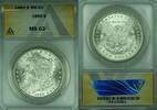 USA Dollar Morgan Silver S$1 ANACS MS-63 (26) -
