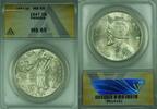 Weltmünzen 1 Balboa Panama Silver Coin ANACS MS-65 (WB3A) -