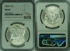 USA Dollar 1884-O Morgan Silver $1 NGC MS-62 (46B) -