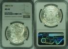 USA Dollar 1885-O Morgan Silver $1 NGC MS-62 (46A) -