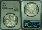 USA Dollar Morgan Silver $1 NGC MS-61 Better Coin (46) -
