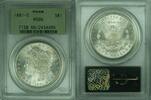 USA Dollar 1881-S Morgan Silver Coin $1 PCGS MS-66 OGH Green Label -