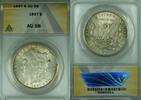 USA $1 Coin Morgan Silver Dollar ANACS AU-58 (45) -