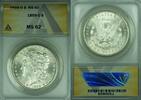 USA $1 Coin 1899-O Morgan Silver Dollar  ANACS MS-62 Better Coin (45B) ANACS MS-62. In our opinion this coin is under-gra