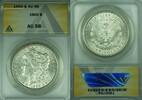 USA $1 Coin Morgan Silver Dollar ANACS AU-58 (45C) -