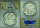 USA $1 Coin Morgan Silver Dollar ANACS AU-58 (45D) -